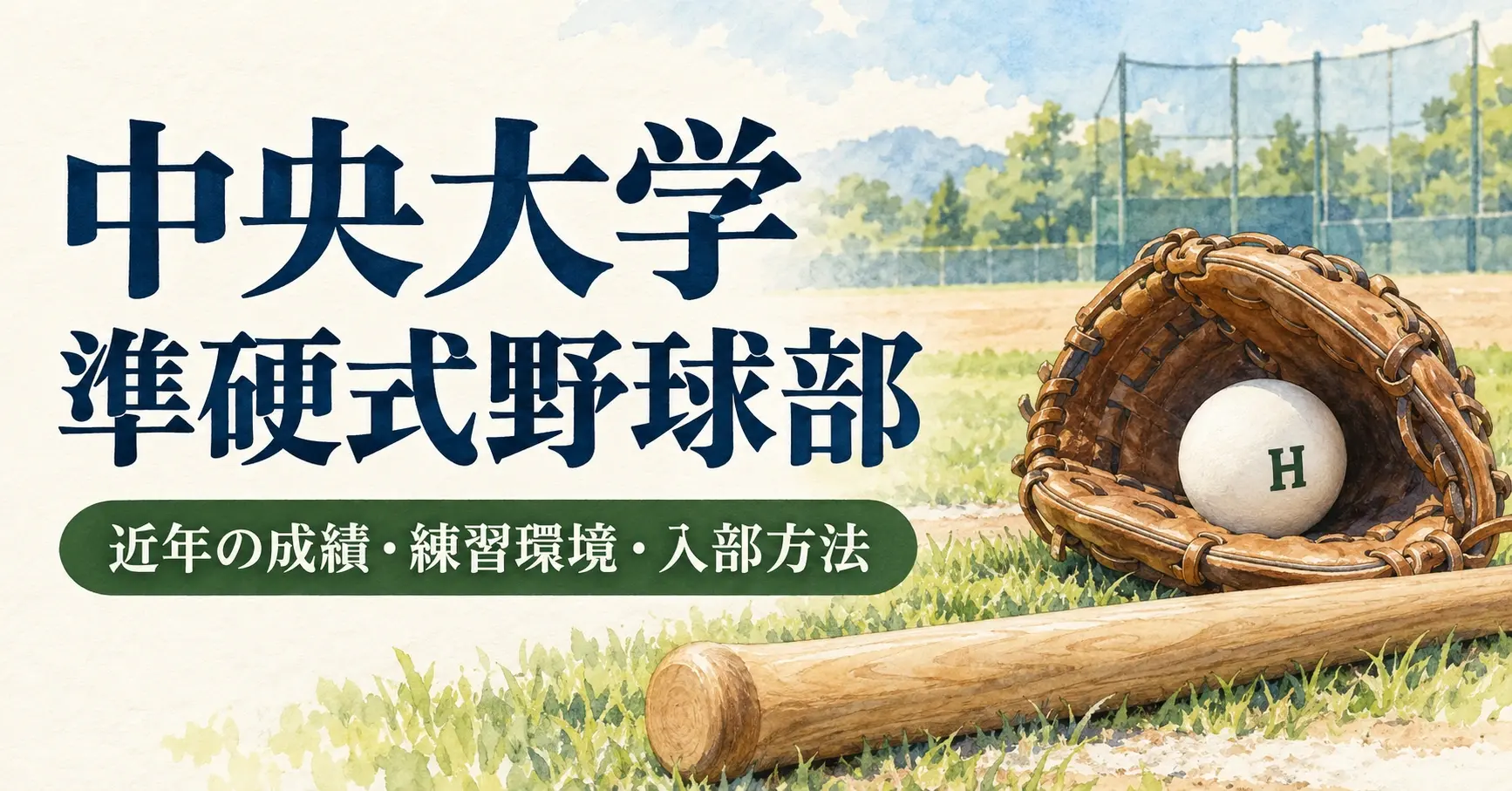 中央大学 準硬式野球部