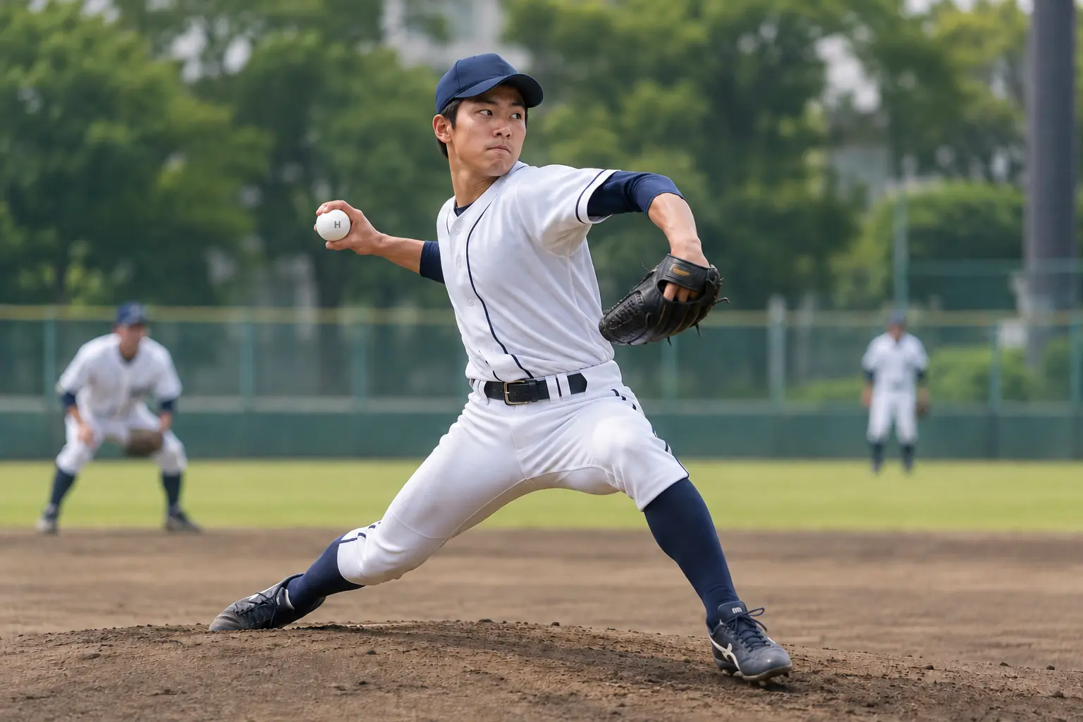試合風景のイメージ