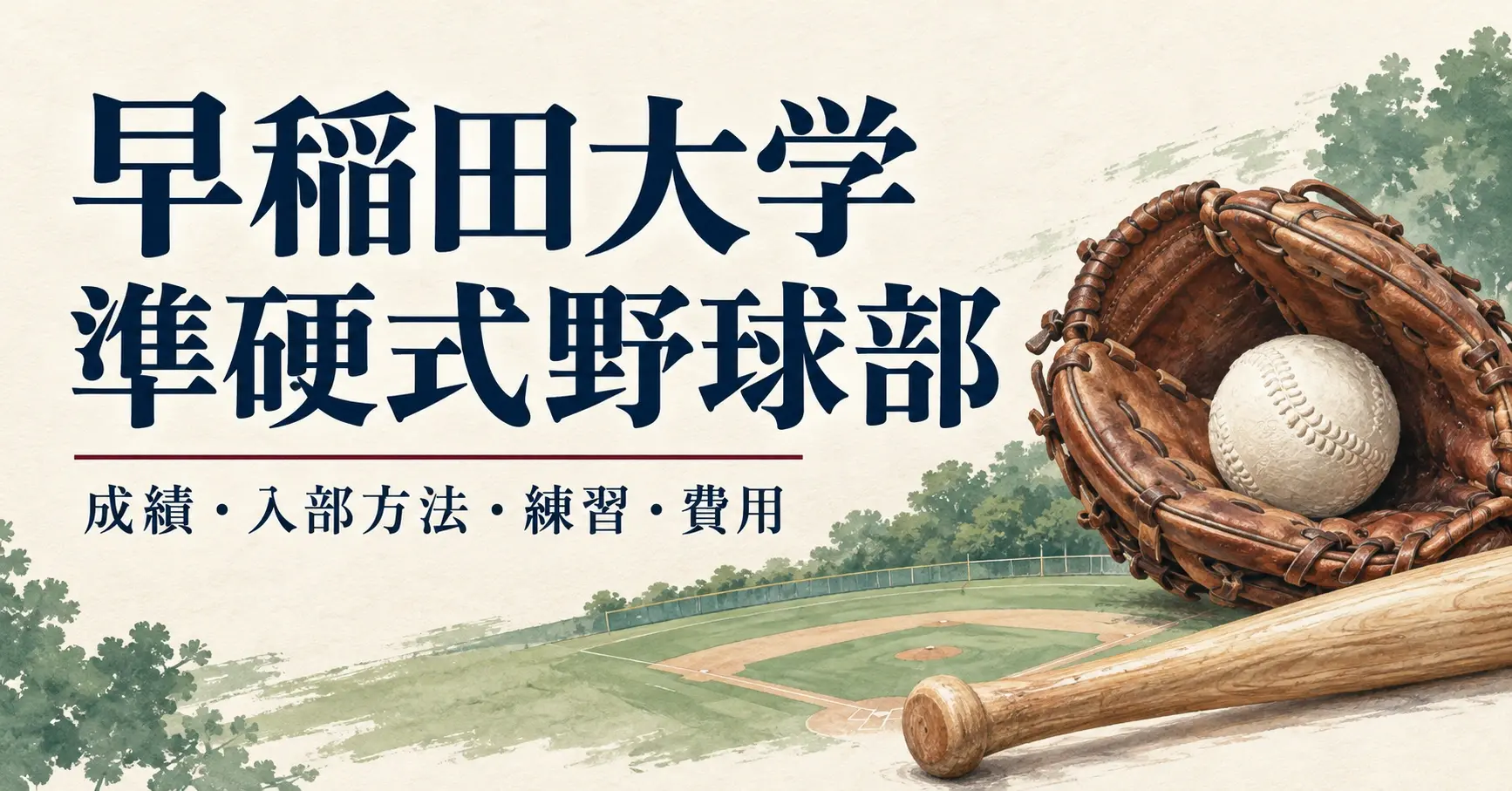 早稲田大学 準硬式野球部